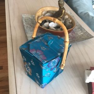 Beautiful Embroidered Silk Purse